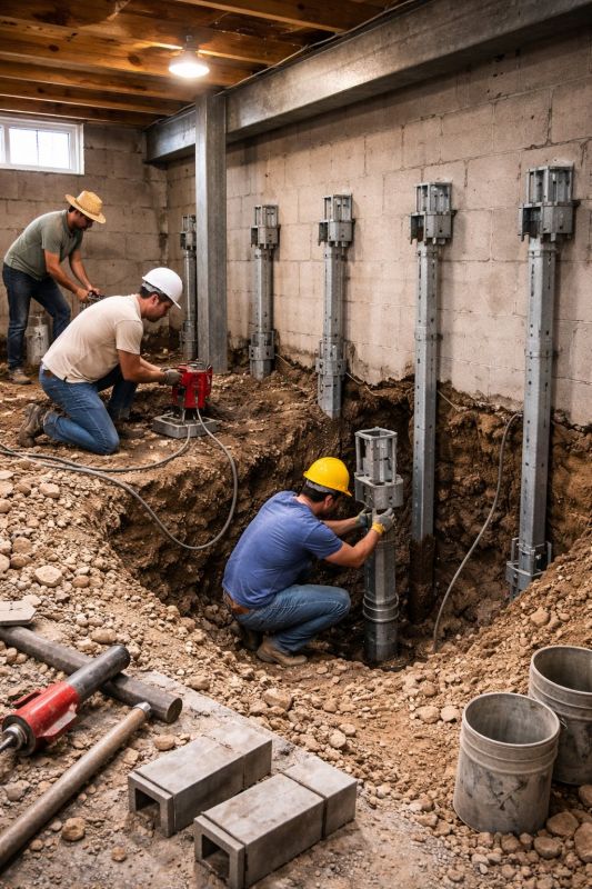 Underpinning Repair in Somerville, MA